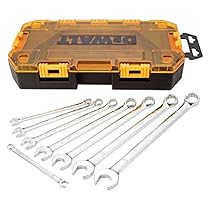 DEWALT DWMT73809  Tool Kit SAE Combination Wrench Set, 8 Piece