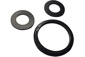 HEADSEAL.COM HeadSeal™ Silicone A, B & C Seal Set – Leak‑Proof Coupler Gaskets for Square Pump Heaters in Lay Z Spa & SaluSpa AirJet Models (2021‑22 Style)