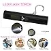Global-store Digital Portable Luggage Scale Suitcase Scale Travel Scale 40kg/10g with 8 LED Flashlight Torch Handing Hook Weighing Scale with Tare for Traveling