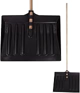 BARGAINS-GALORE 1.3m Snow Shovel with Wood Handle Pusher Scooper view 1
