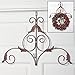 Decorative Scroll Metal Holiday Wreath Hanger