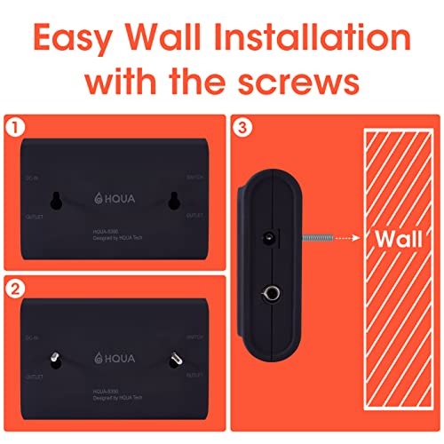 HQUA S350 Whole House Electronic Water Descaler, Alternative Water