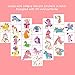 Unomor 144PCS Cartoon Temporary Tattoos for Kids Birthday Party (Unicorn Tattoos)