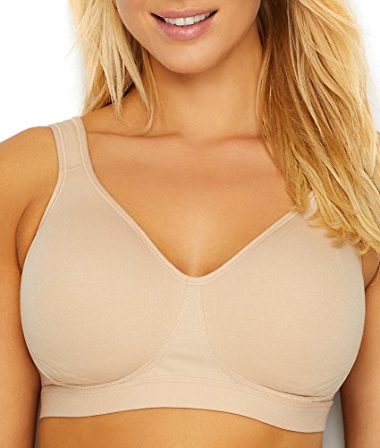 Playtex Women's 18 Hour Lift and Support Cool Comfort Cotton Stretch Bra, Soft Taupe Cotton, 38D