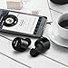 True Wireless Earbuds, ELEGIANT Stereo Bluetooth Headphones Mini in-ear Sport Earphones Earbuds with Mic for iPhone 8/7/7Plus/6/6s/6Plus/iPad/SamsungS7/S6/Edge S5/Note 5/Sony/LG/PCs/Tablet Black