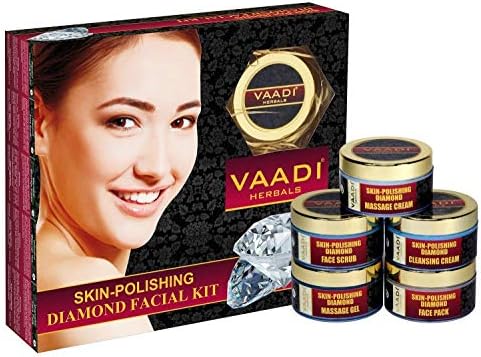 Glamorous Hub - Vaadi Herbals Skin Polishing Diamond Facial Kit, 270g