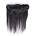 OYM HAIR Brazilian virgin hair Straight Lace Frontal With Baby Hair Brazilian Human Hair Full Frontal Lace Closure 13x4 Ear To Ear Free Part