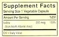 Solgar North Atlantic Kelp Vegetable Capsules, 250 Count