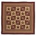 VHC Brands Ninepatch Star Queen Quilt 90x90