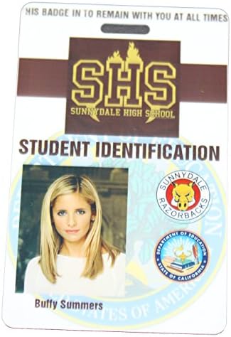 Sunnydale High School Buffy ID Prop Badge