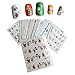 ALLYDREW Christmas Water Slide Nail Art Decals Water Transfer Nail Decals (44 sheets/Over 800 decals)