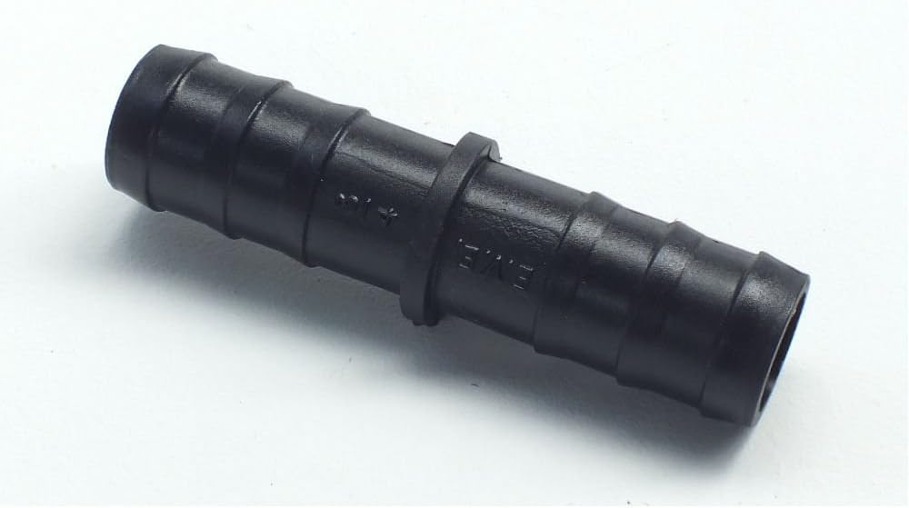 Pisces 20mm Inline Pond Hose Joiner Barbed Tubing Adapter Connector