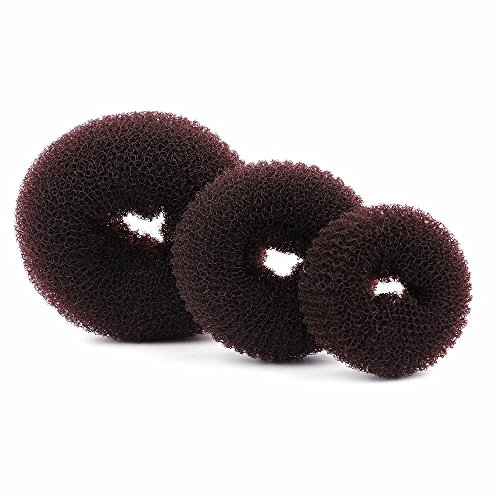 Blue Stones Fashion Women Magic Shaper Donut Hair Ring Bun haar Accessories Lady Styling Tool Hair Accessories