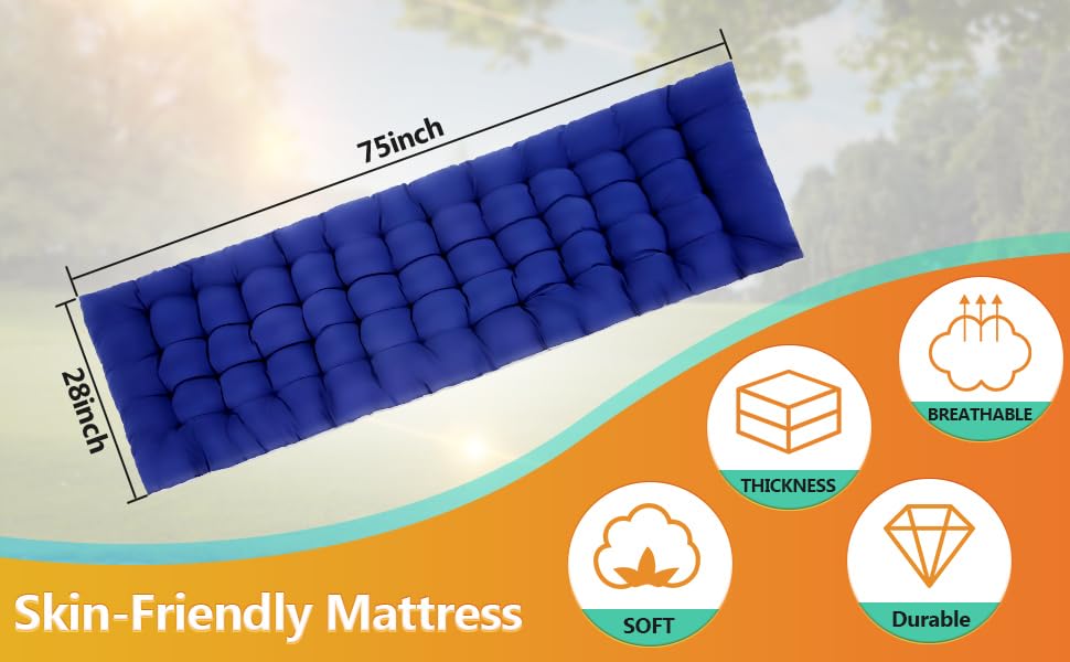 Homdox Portable Folding Camping Cot, Adjustable Adults Reclining Chaise with Pillow, Outdoor Lounge Chair Sleeping Cots Bed, Perfect for Camping, Pool, Beach, Patio