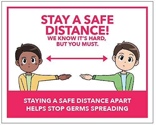 Stay a safe distance! We know it's hard but you must