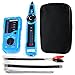 Wire Tracker RJ11 RJ45 Line Finder Multifunction Cable Tester for Ethernet Network Telephone Line Test Continuity Checking, with Clip Adapter Cable, RJ11 Adapter Cable, RJ45 Adapter Cable, Toolkit