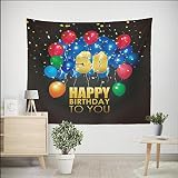 DPIST 50th birthday decorations Photo Booth Backdrop For Pictures Birthday Party Studio Props-Also Can Be Used As Tapestry Home Wall Decoration