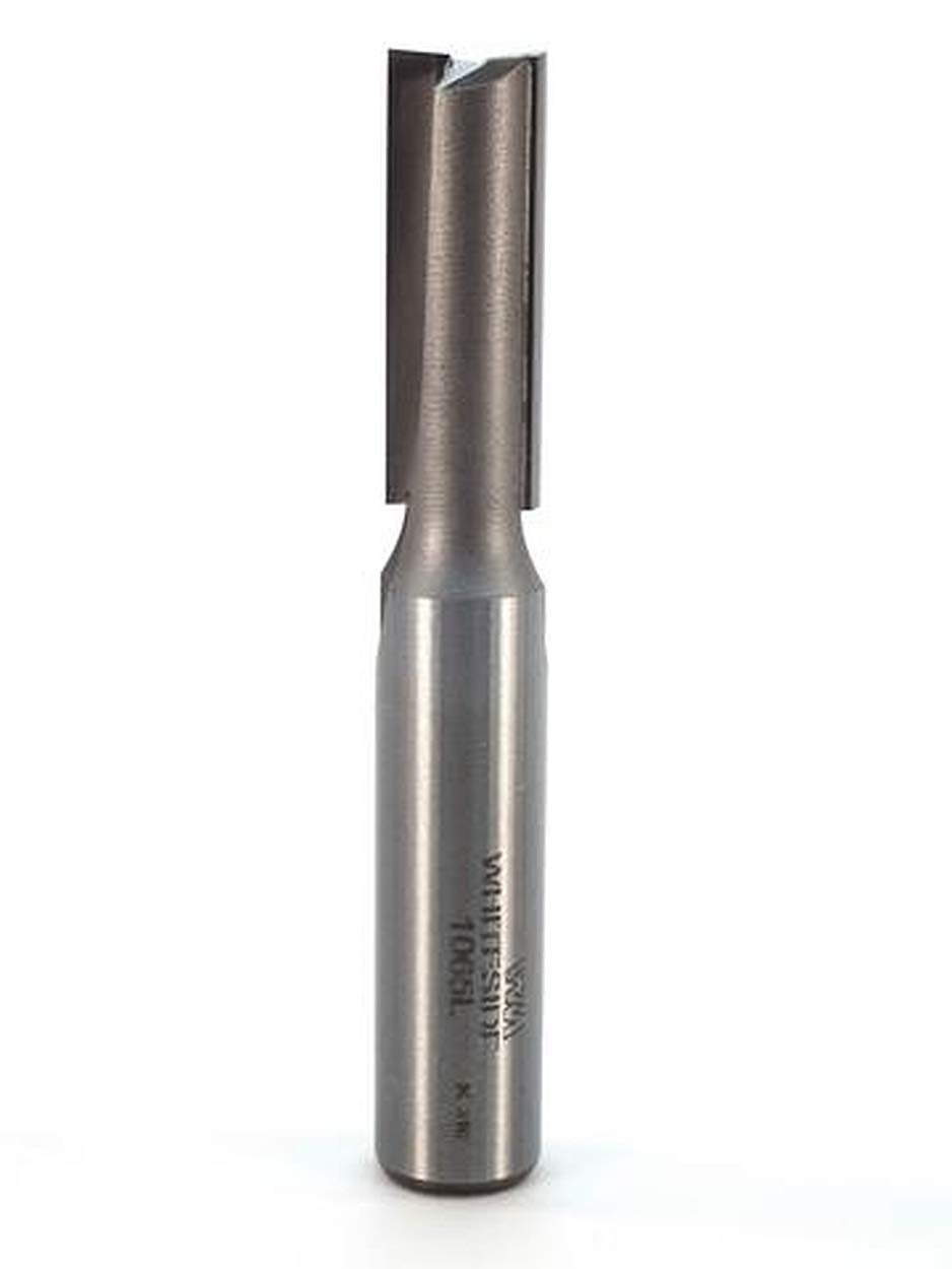 Whiteside Router Bits 1065L Straight Bit with 7/16-Inch Cutting Diameter and 1-1/4-Inch Cutting Length