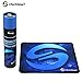 UtechSmart Mouse Pad, Large Gaming Mouse Pad Mat with Anti Slip Rubber Base and Stitched Edges (12.6 x 10.6 x 0.2 inches)