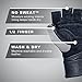 Harbinger Men's Classic Wrist Wrap Glove with Leather Palm (Pair), Large