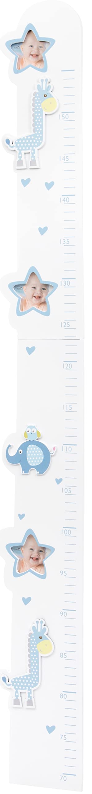 Maturi Blue Wooden Kids Height Chart