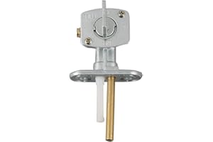 Badafaci Gas Fuel Petcock Valve, Metal and Plastic, Easy Replacement for KLF300 Fuel Tank, Compatible with 1986-2004 Bayou300