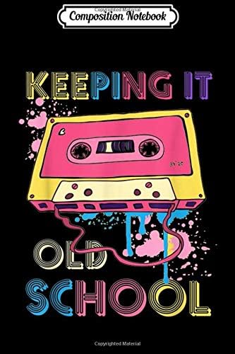 Composition Notebook: Cassette Tape Music Retro 80s Keeping it old School  Journal/Notebook Blank Lined Ruled 6x9 100 Pages