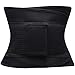 Waist Trainer Belt Waist Cincher Trimmer Slimming Body Shaper Belts Sport Girdle for Women (Large, Black2)