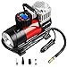 Tcisa 12V DC Portable Air Compressor Pump - Upgraded Digital Tire Inflator with Gauge 140W 150 PSI