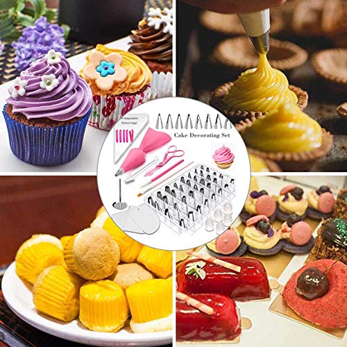 1 Decorating+Supplies+Stainless+IcingTips+Cupcakes