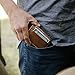 Saddleback Leather Co. Slim Full Grain Leather Front Pocket ID Window Wallet for Men Includes 100 Year Warranty