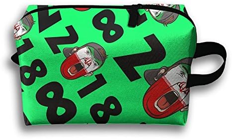 E4fg Cube 2018 Soccer Fans Iran Women Men Zipper Travel Cosmetic Bags Large Makeup Shaving Kit OrganizerLarge Toiletry Pouchs