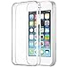 iPhone SE Case, iPhone 5S Case, GearDawn [PC + TPU] Transparent Ultra-Slim Protective Light-Weight Shock-Absorption TPU Bumper and Anti-Scratch [Crystal Clear] Back for Apple iPhone SE/5/5S (Clear)