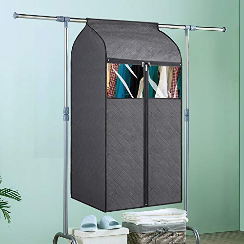 Zilink Hanging Clothes Bag Garment Bag Organizer Storage 43 inch with