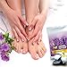 Lavender Foot Peel Mask - Callus and Dead Skin Exfoliation Mask by 24K Organic