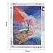 5D Full Drill Diamond Painting Kit, DIY Diamond Rhinestone Painting Kits for Adults and Children Embroidery Arts Craft Home Decor 12 inch by 16 inch (Fantasy Tree)