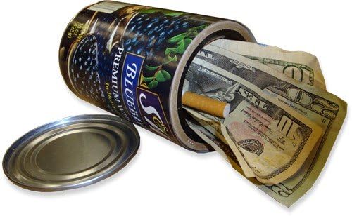 S&W Blueberries In Heavy Syrup Diversion Can Secure