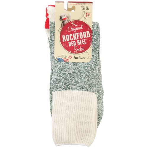 Brand New Red Heel Monkey Socks 2 Pairs-Size Large Green Brand New