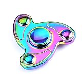 YELLWWORS Spinner Fidget Toy, Fidget Spinner Focus Toy Aluminum High Speed Spins Helps Focusing ADD ADHD sufferers relieve stress and anxiety for Adults and Kids Spin Time 5 Minutes