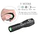 Victagen LED Flashlight,Waterproof Military Grade With 6 Modes & Zoom Lens Adjustable Focus,Rechargeable Mini Torch for Hiking,Cycling, Camping,Hiking and Emergency
