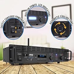 Pyle Professional Audio Bluetooth Power Amplifier