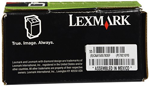 Lexmark 70C10Y0 Yellow Return Program Toner