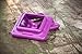 The Step Original Health Club Aerobic Step Riser, Violet, Pair (91123)