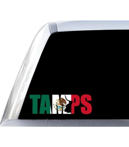 Tamaulipas Decal Lettering Estado Sticker Mexico MX TAM TAMP Reynosa