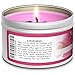 Jackpot Candles Surprise Size Ring Sweet Pea Jewelry Candle Travel Tin