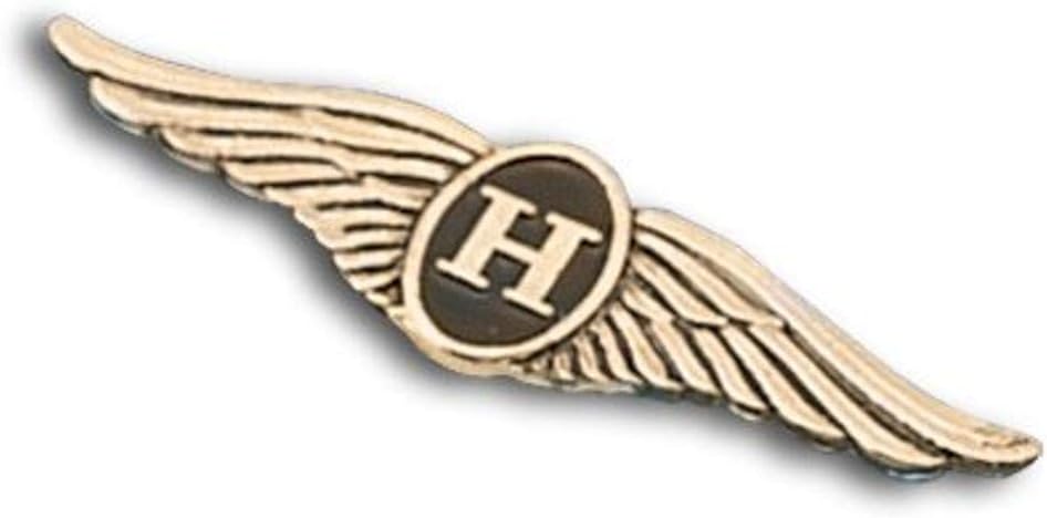 Show Chrome Accessories 2-8 3-Inch H-Wing Emblem Exterior