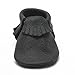 SAYOYO Baby Tassels Soft Sole Leather Infant Toddler Prewalker Shoes (dimgray,6-12 Months)