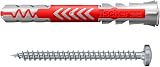 fischer DuoPower 6 x 50 S PH Plug and Screw Set for Concrete Bricks Gypsum view 2