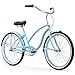 Firmstrong Chief Lady Three Speed Beach Cruiser Bicycle, 26-Inch, Baby Bluethumb 1