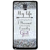 Glitter Background with Quote 